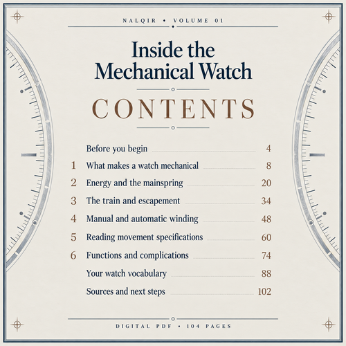 Inside the Mechanical Watch