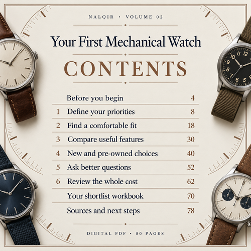Your First Mechanical Watch