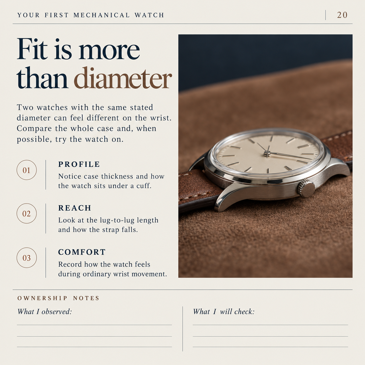 Your First Mechanical Watch